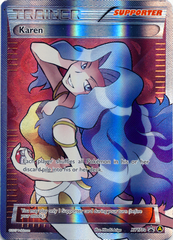 Karen XY177a Full Art Promo - Premium Trainer's XY Collection